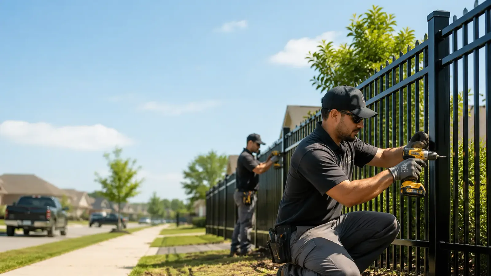 Metal Fence Installation in Hewlett, NY